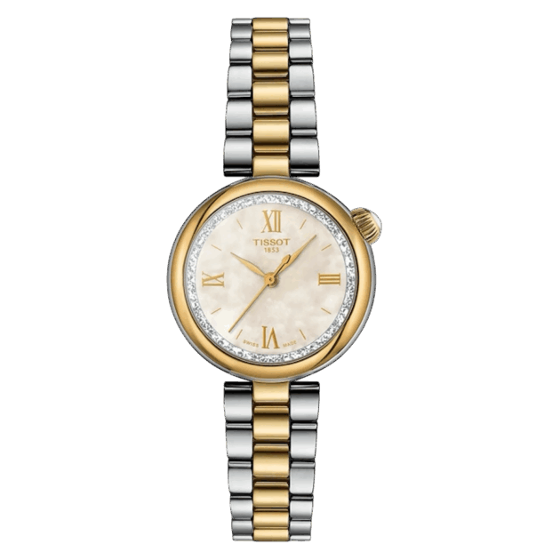 TISSOT DESIR EDELSTAHL BICOLOR DAMENUHR